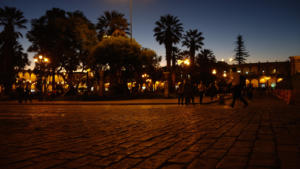 Plaza de Armas bei Nacht - 2