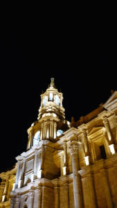 Kathedrale bei Nacht