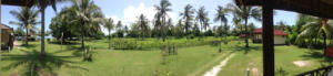 Panorama von der Terrasse